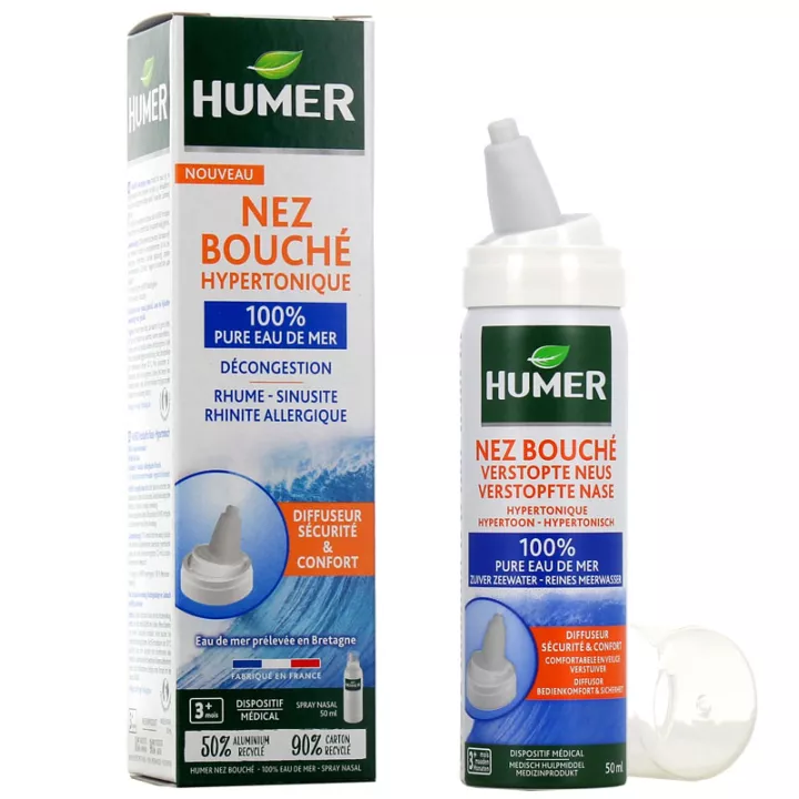 Humer Neusvloeistof Verstopte Neus 50 ml