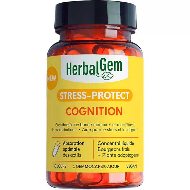 Herbalgem Stress-Protect Cognição 30 cápsulas