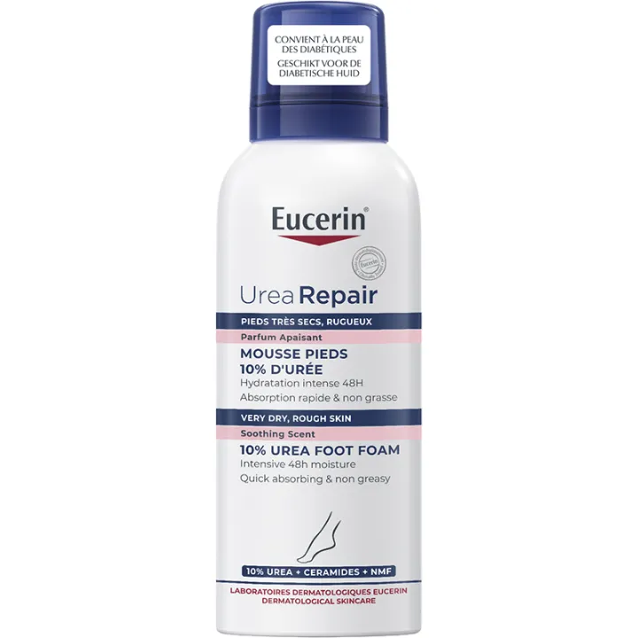 Eucerin Urea Repair Mousse Pieds 10% Urée 150 ml