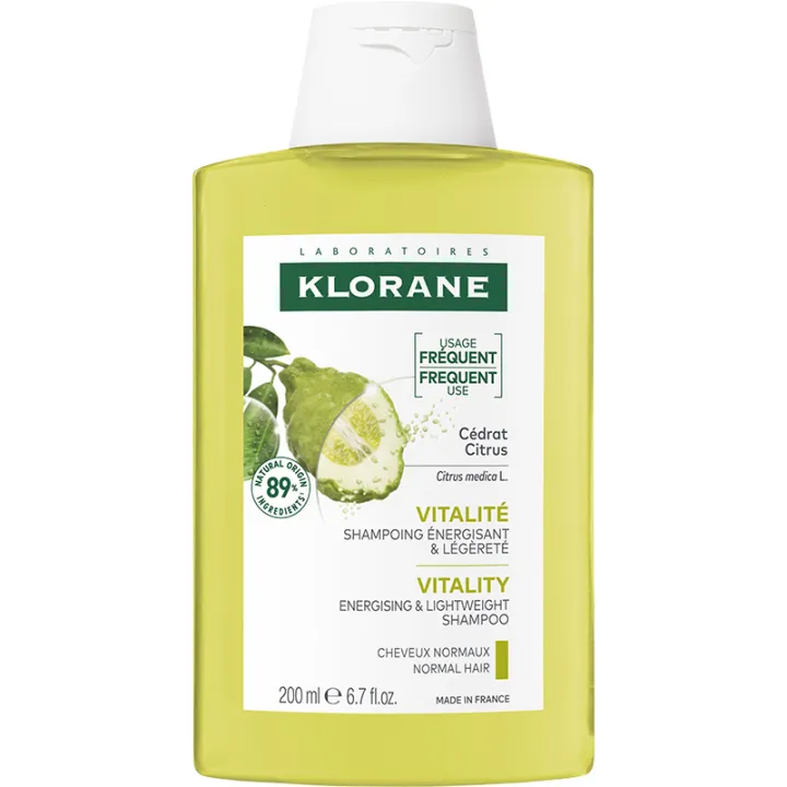 Klorane Shampoo mit Cedratfruchtfleisch neue Formel 200 ml