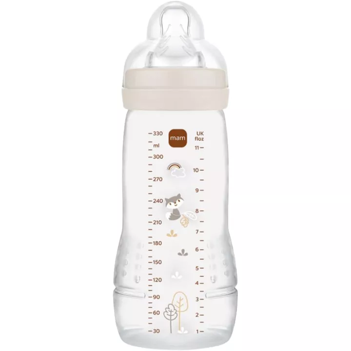 Mam Easy Active 2-й возраст Декорированная бутылочка для кормления 330 мл