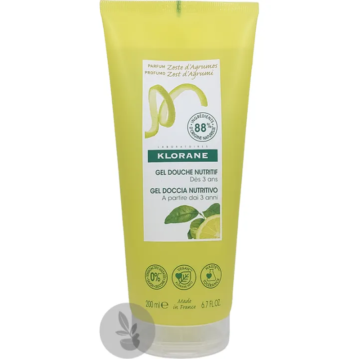 Klorane Nutritives Duschgel mit Bio-Capuaçu 200 ml