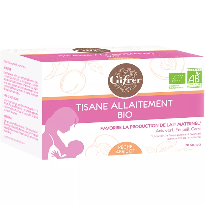Gifrer Tisana biologica per l'allattamento al seno Bustine di tè
