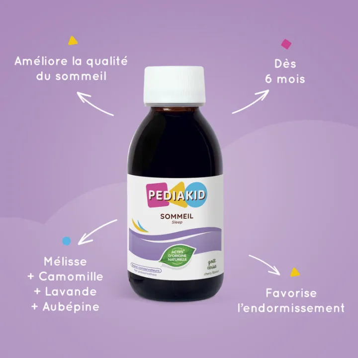 Pediakid Schlaf und Einschlafen Sirup für Kinder 125 ml