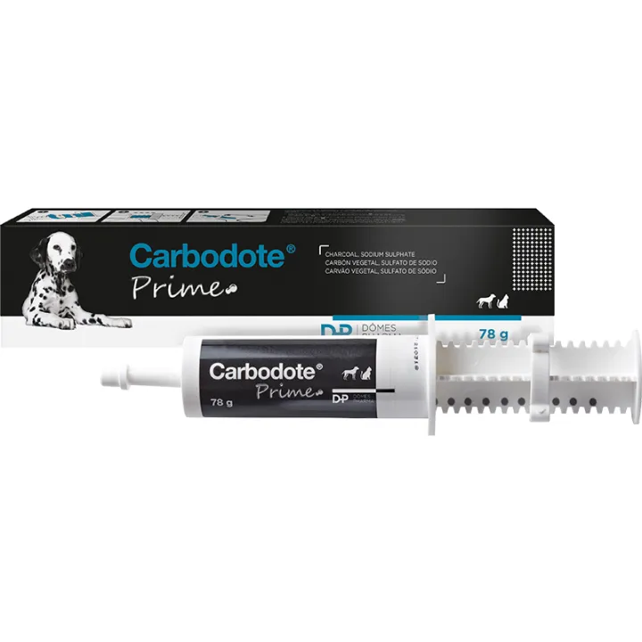 Carbodote Prime Pflanzenkohle Katze & Hund Oral Gel 78g 