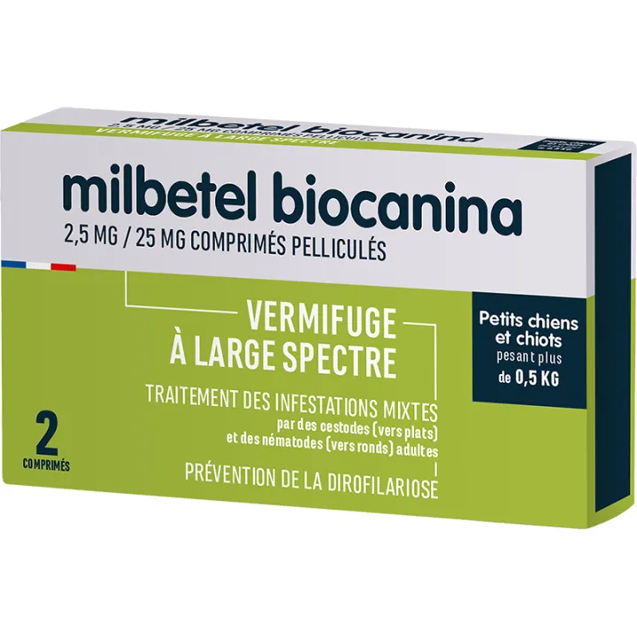 Biocanina Milbetel Entwurmung Hund 2 Tabletten