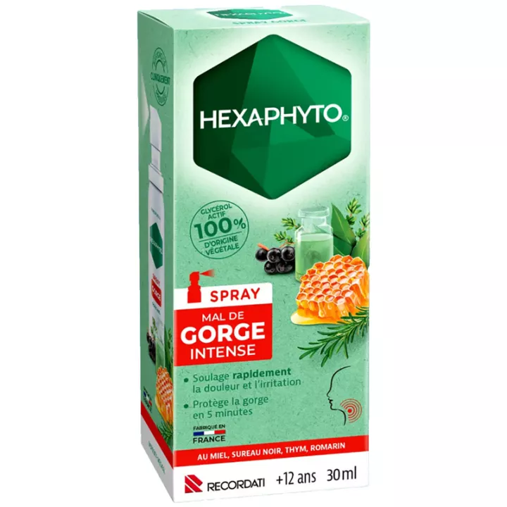 HexaPhyto Spray intenso per il mal di gola 30ml