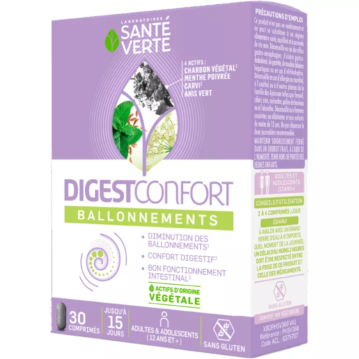 Santé Verte Digestconfort Distensión 30 comprimidos