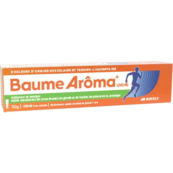 Baume Arôma Creme de Alívio da Dor Tendinite Ligamentos Tubo 50 g