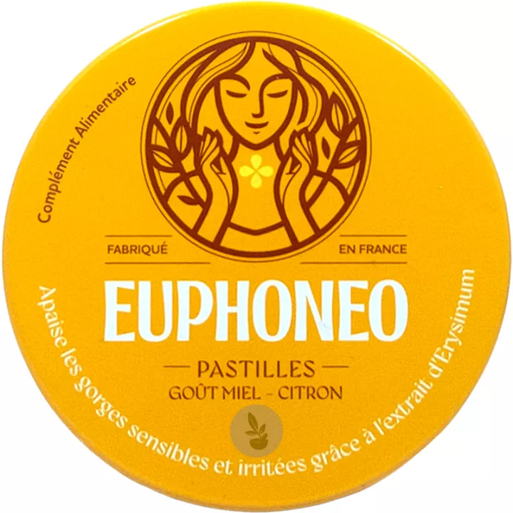 Euphoneo 50 пастилок Мед Лимон Пассажирские катушки