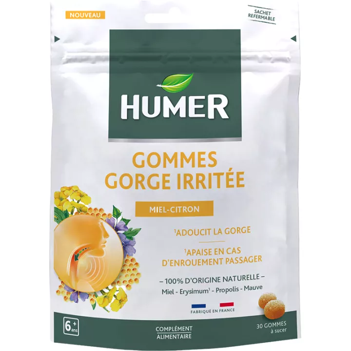 Humer Throat Gums 30 gomas