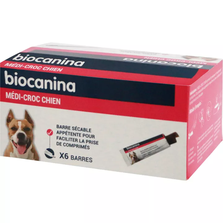 Biocanina Médi-croc Chien 6 barres seccables appétentes