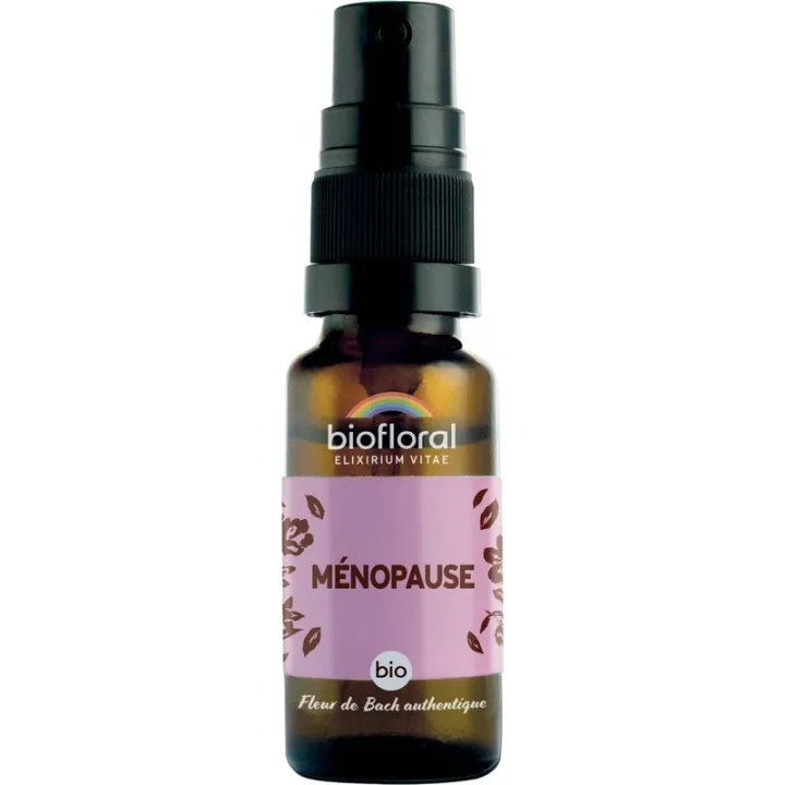 Biofloral Menopause Bach Flower Remedy Spray, Organic, 20 ml