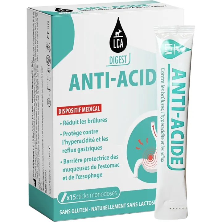 LCA Digest Antiquemaduras Ácidas y Reflujo Gástrico