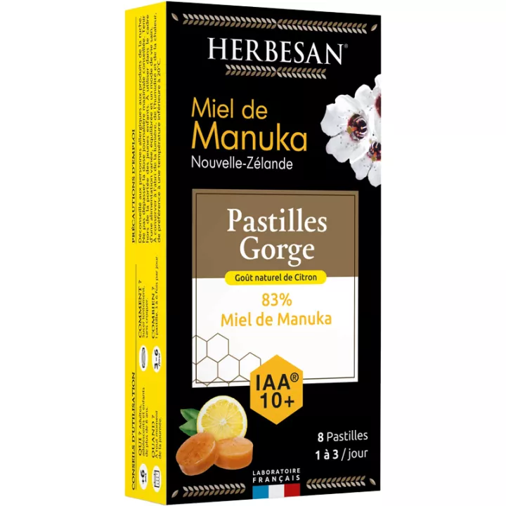 Herbesan Honig Pastillen Manuka IAA 10+ 22g
