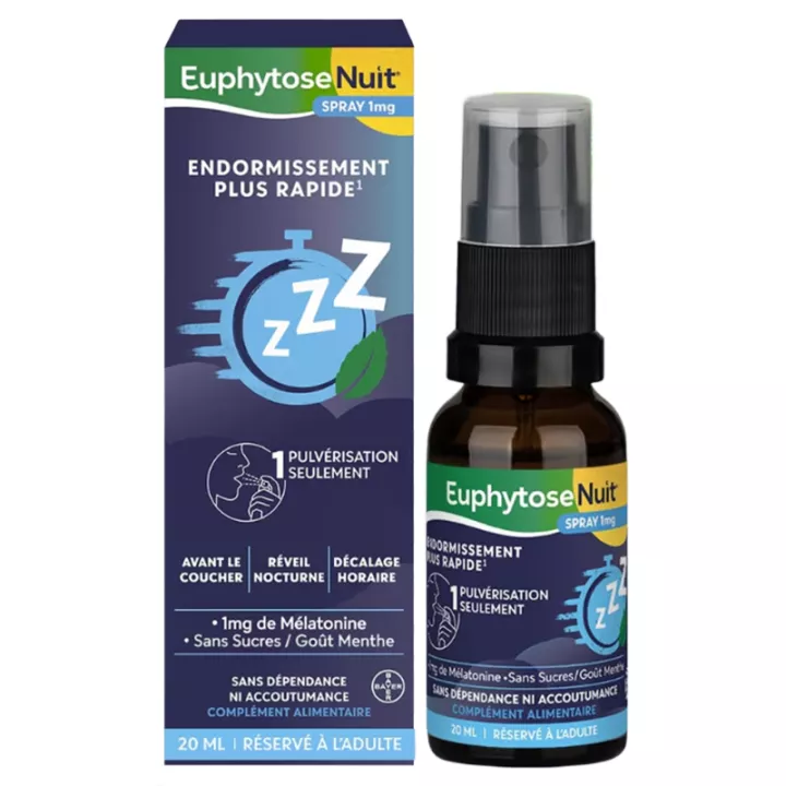 Euphytose Noche Melatonina Spray 1 mg 20ml