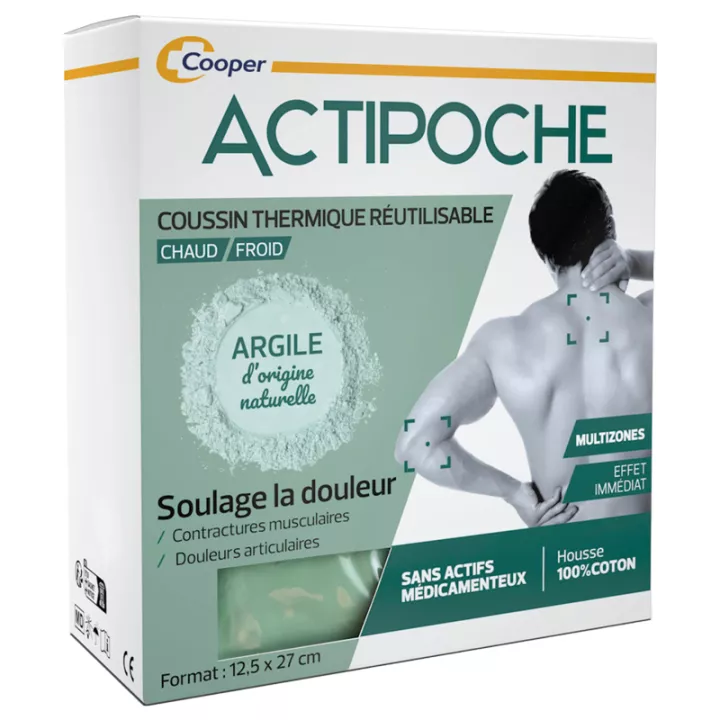 Actipoche Multizone Clay Hot Cold 12,5 см x 27 см
