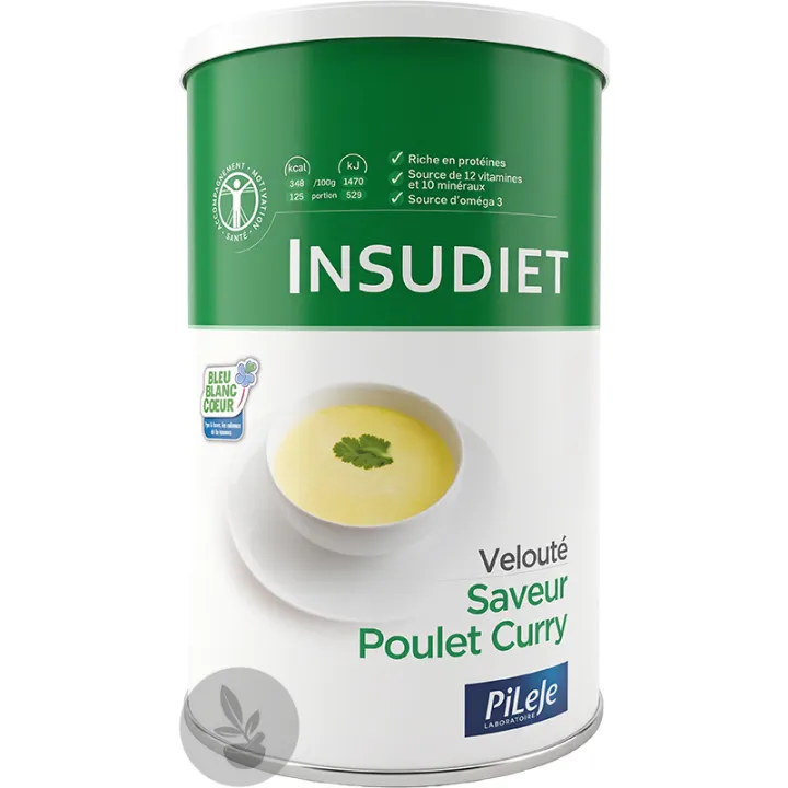 Insudiet Vellutata di pollo al curry 360 g 