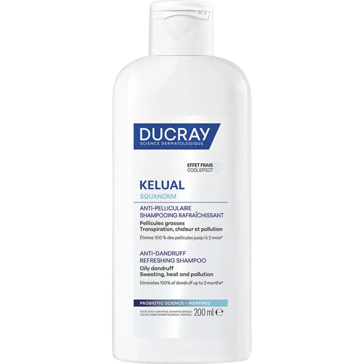 Ducray Kelual Squanorm Shampooing Anti-Pelliculaire Rafraîchissant