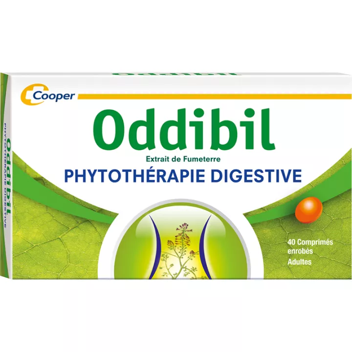 Oddibil Phytothérapie digestive 40 Tablets