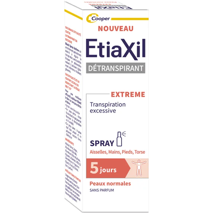 Etiaxil Detranspirant Extreme Pelle Normale Spray 30 ml