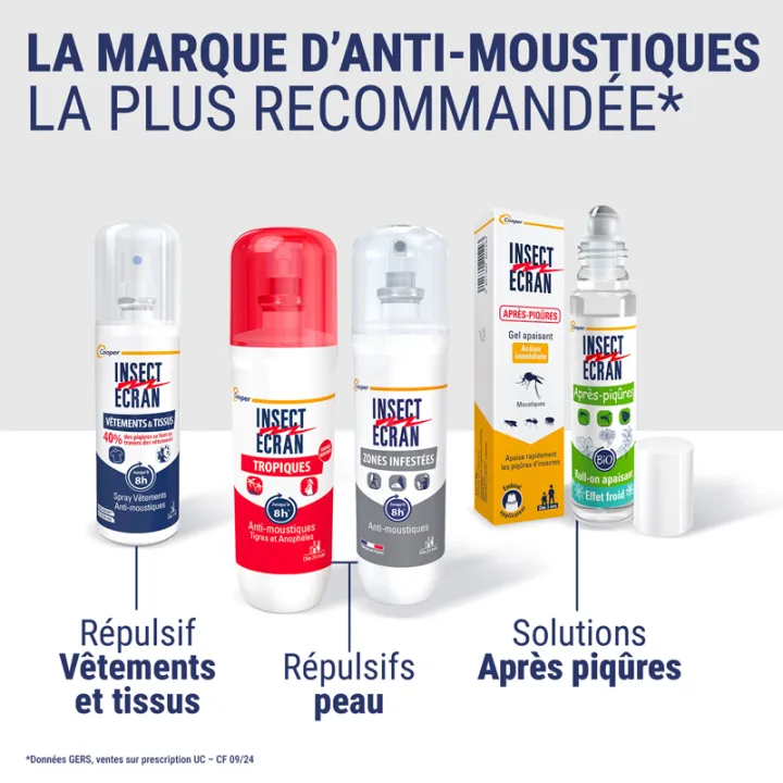  Insect Écran Anti-Mosquito Mist Infested Areas 100 ml