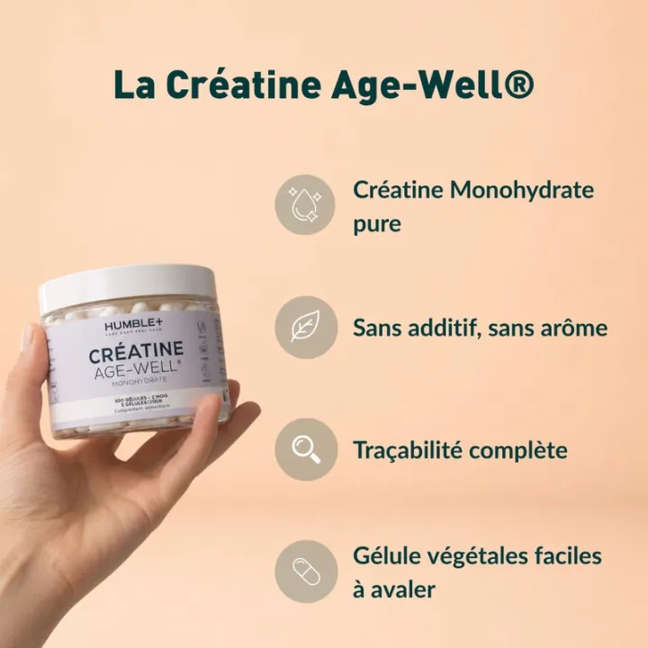 Humble+ Creatine+ Age-Well 300 capsules