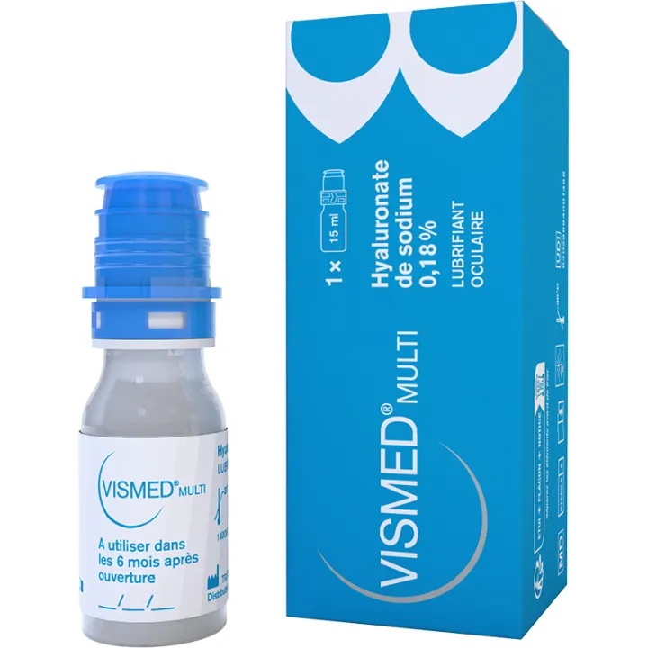 Vismed Multi Lubrifiant Oculaire 15 ml Horus Pharma