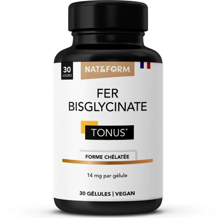 Nat & Form Nutraceutique Ferro Bisglicinato 30 Capsule