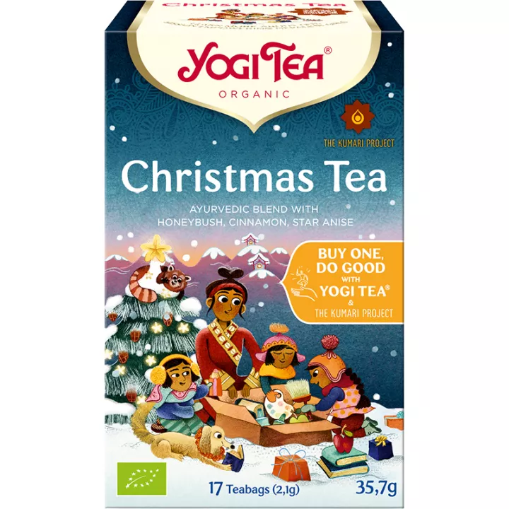 Chá de Natal Yogi Tea 17 saquetas de chá