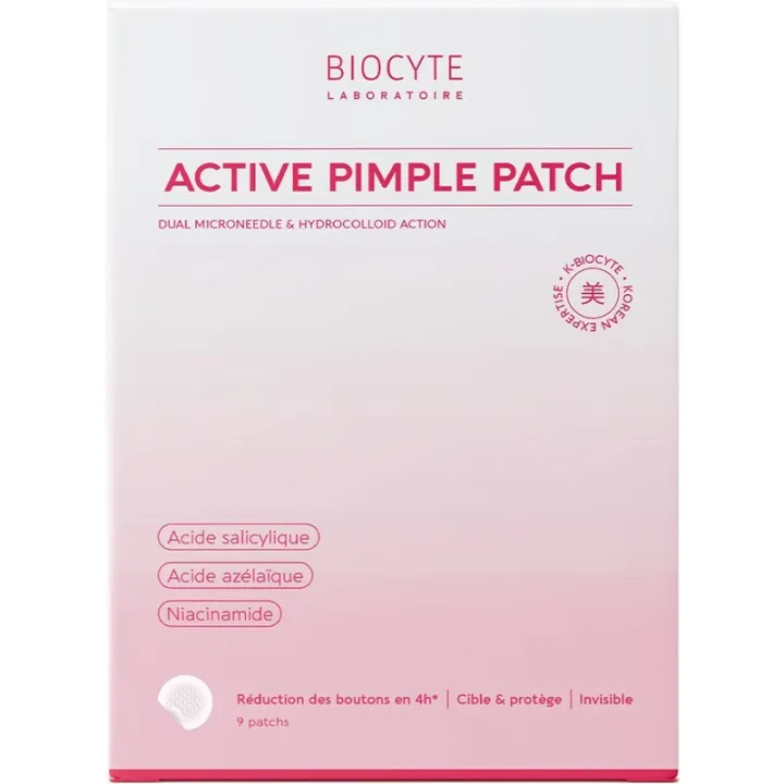 Biocyte Active Pimple Patch против угрей, 9 шт.