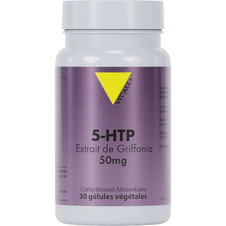 Vitall+ 5-HTP Griffonia-extract 50 mg capsules