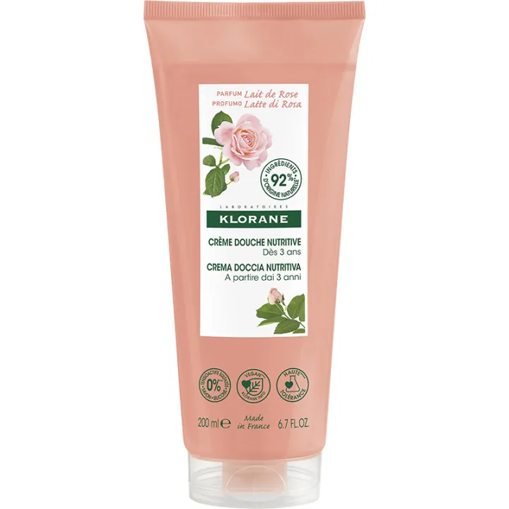 Klorane Creme de Duche Nutritivo Orgânico com Capuaçu