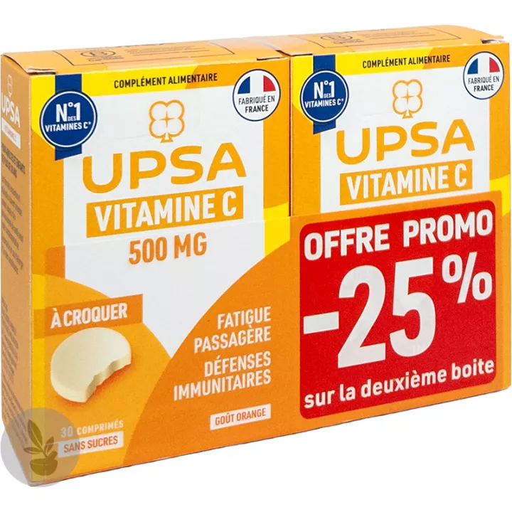 Vitamina C 500MG UPSA 30 compresse masticabili