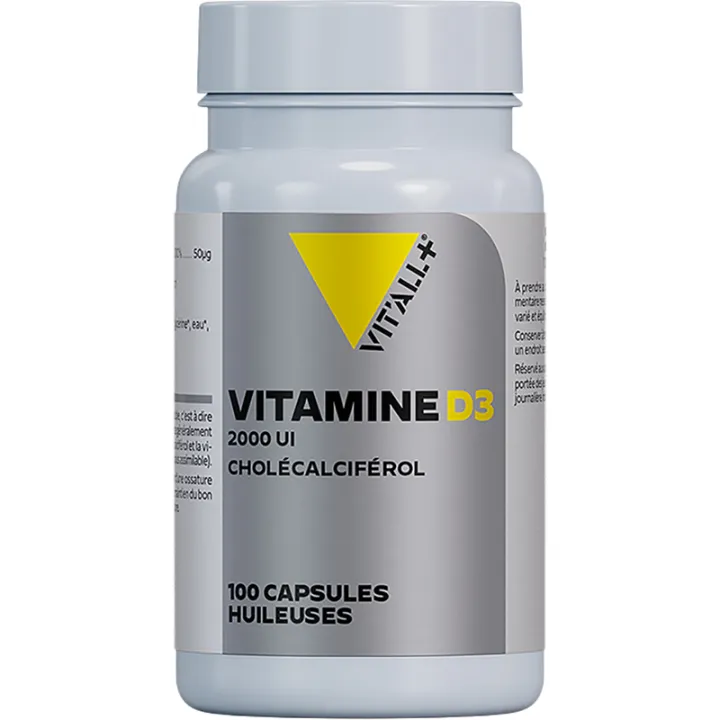 Vitall+ Vitamin D3 2000 Ui Cholecalciferol 50 Mcg Kapseln
