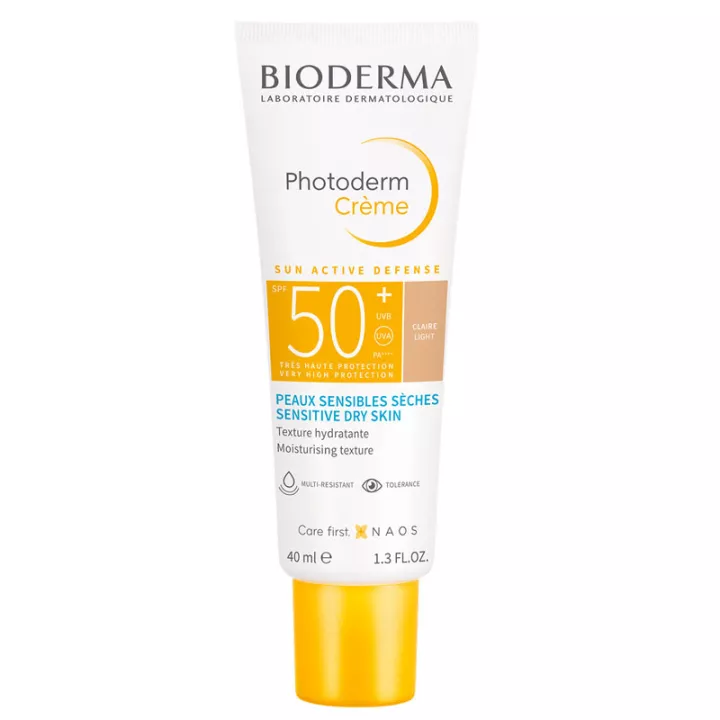 Bioderma Photoderm SPF50+ Чистая сухая чувствительная кожа