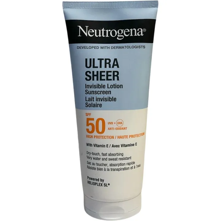 Neutrogena Ultra-Sheer Invisible Sun Milk SPF50