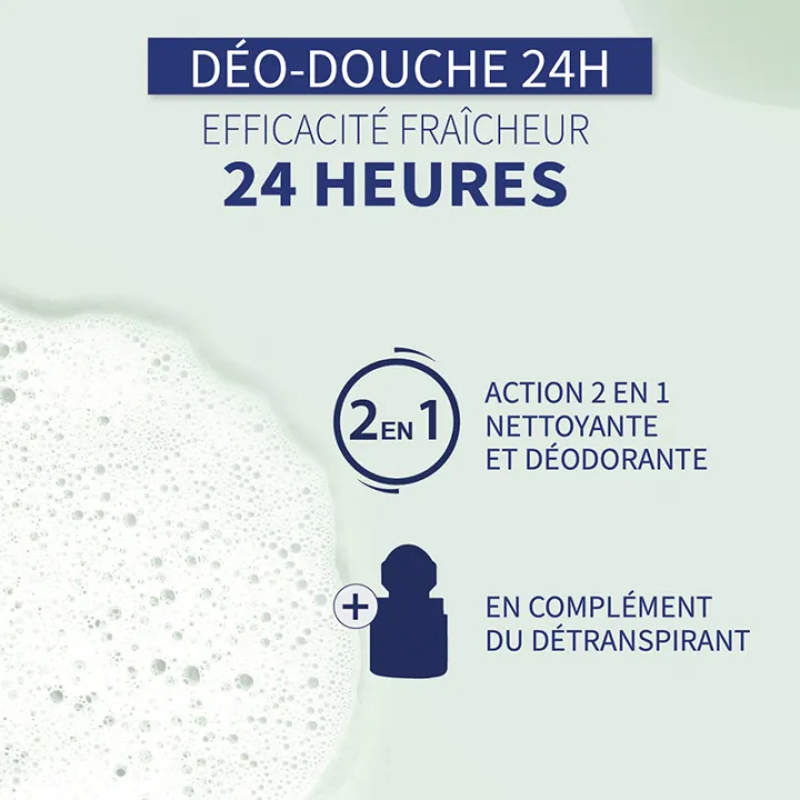 Etiaxil Desodorizante e Gel de Banho 24h para Peles Sensíveis 200 ml