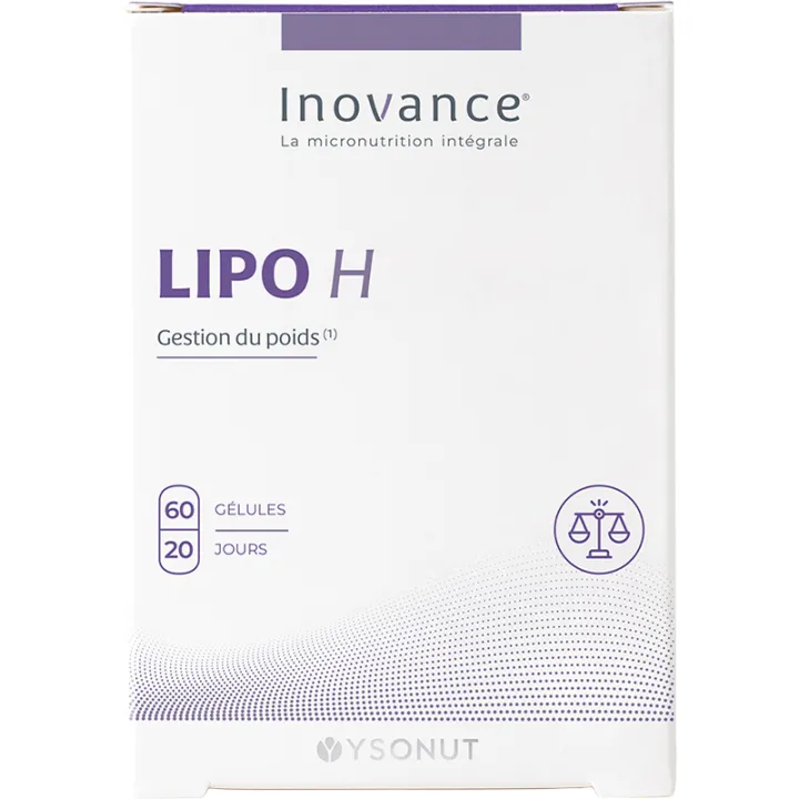 Inovance Lipo H Control de Peso 60 cápsulas 