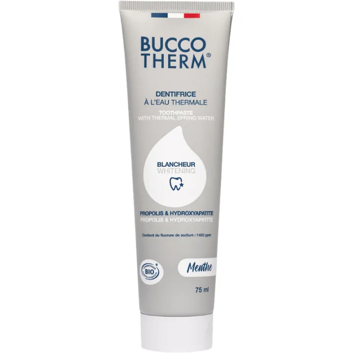 Buccotherm Organic Whitening & Care Toothpaste Mint Flavor