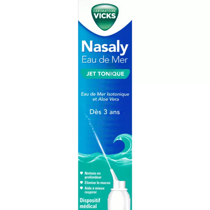 Vicks Nasaly Agua de Mar Tónico Jet 120 ml