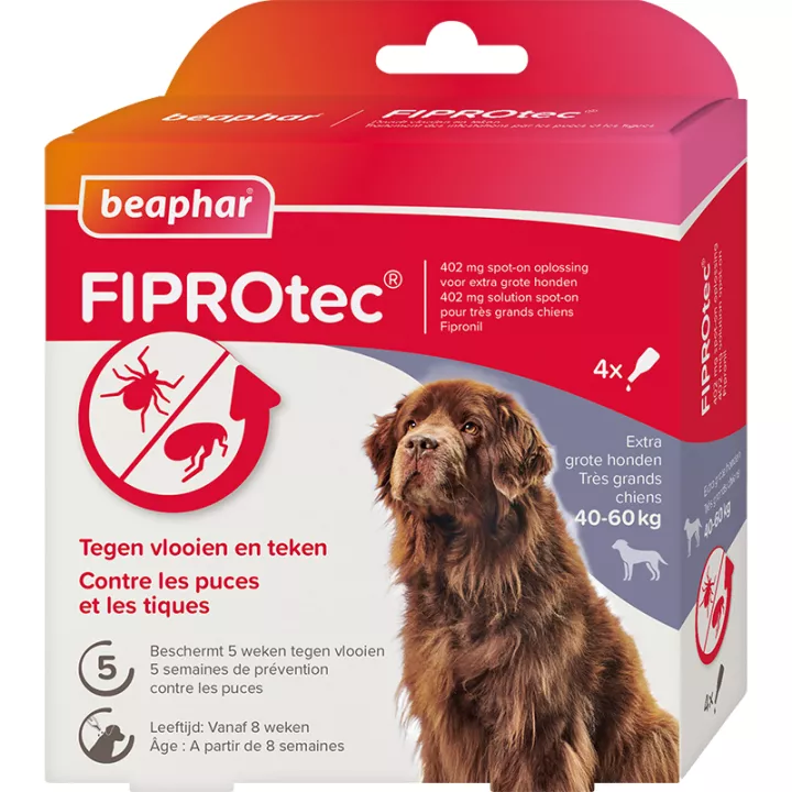 Beaphar Fiprotec 4 Spot-on Pipetten für Hunde