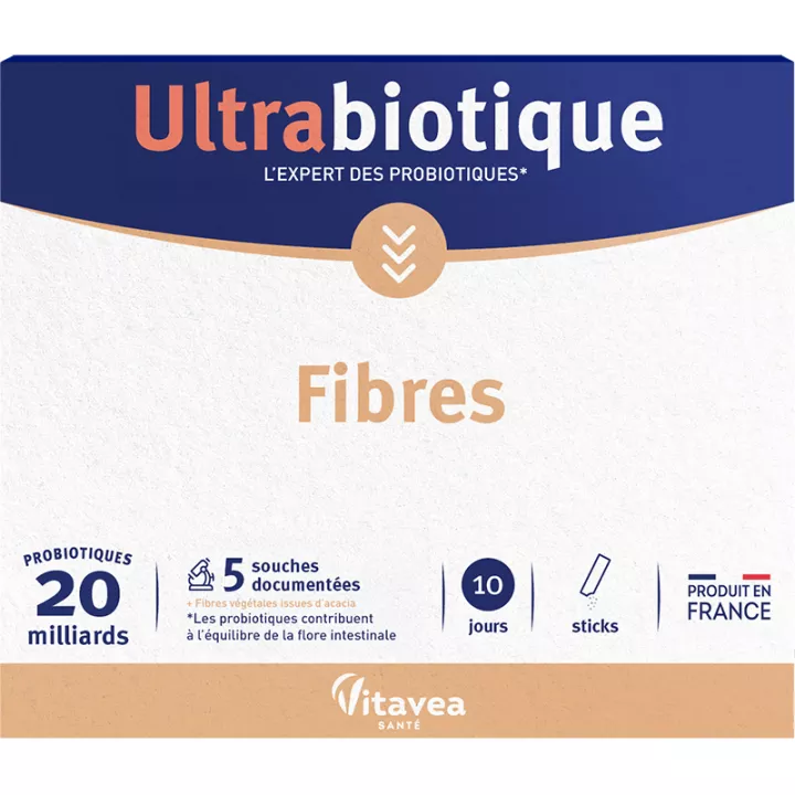 Ultrabiotique Fibres 10 sticks