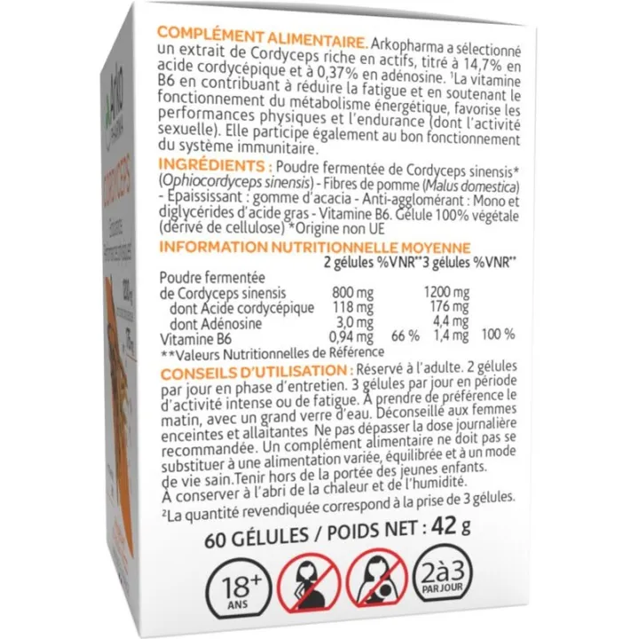Arko Cordyceps 60 capsule