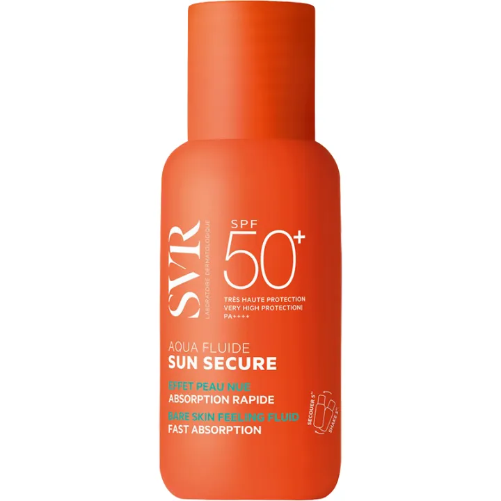 Sun Secure Aqua Vloeibaar SVR SPF50+ Blote Huid Effect 50ml