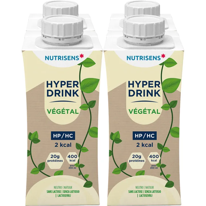 Nutrisens Hyperdrink Plant HP/HC 4x200ml