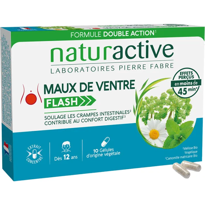 Naturactive Bauchschmerzen Flash 10 Kapseln
