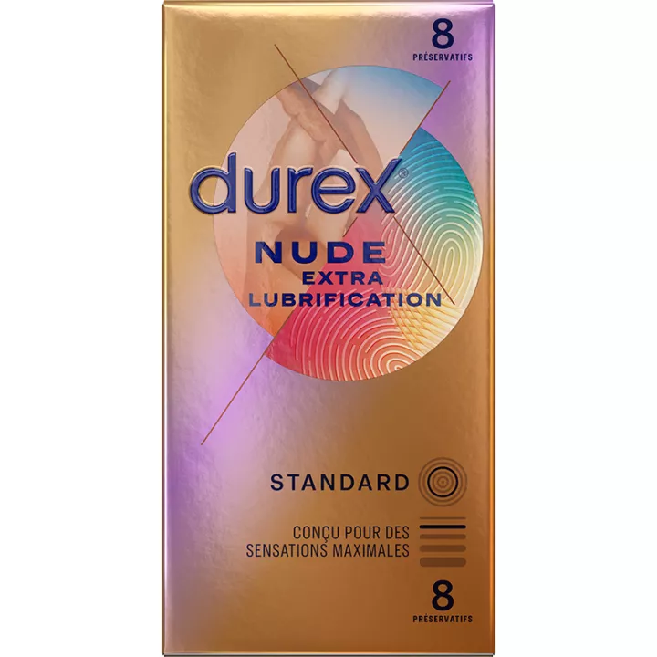 Durex Extra Gesmeerd Naakt Condooms /8