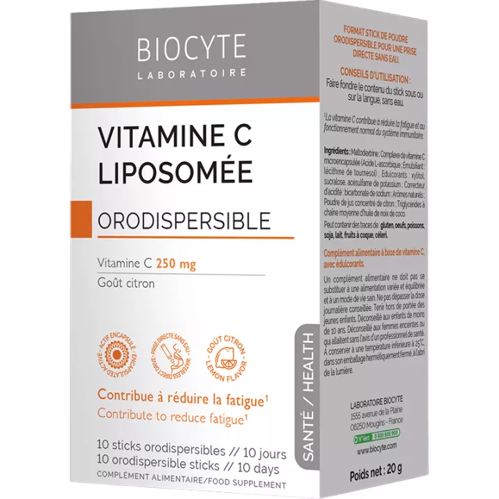 Biocyte Levensduur Liposomale Vitamine C