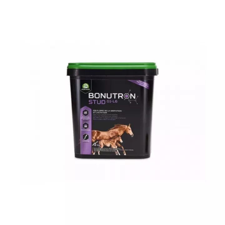 Audevard Bonutron Stud G1-L6 Granules pour chevaux sceau de 3 kg